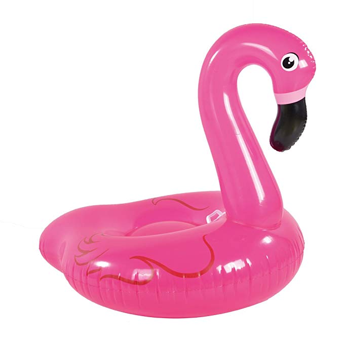 Flamingo Float, Inflatable Floating Flamingo for Swim Pool Party, Flamingo Pool Float Ride On for Kids and Adults, Pink Flamingo Float of 42 Inches, for Ages 3+