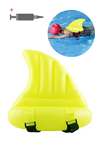 Shark Fin Animal Swimming Ring Inflatable Float Swim Pool Toy for Boys and Girls