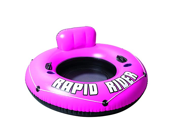 Bestway Rapid Rider Inflatable River Tube, Pink, 53