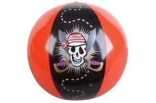 Pirate Skull Beachball 16 inch (1 Dozen)