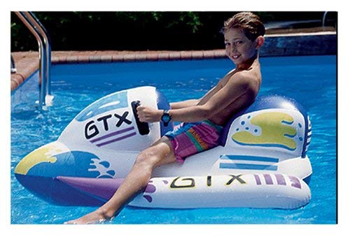 Swimline GTX Wet Ski Inflatable Ride-On 1 White