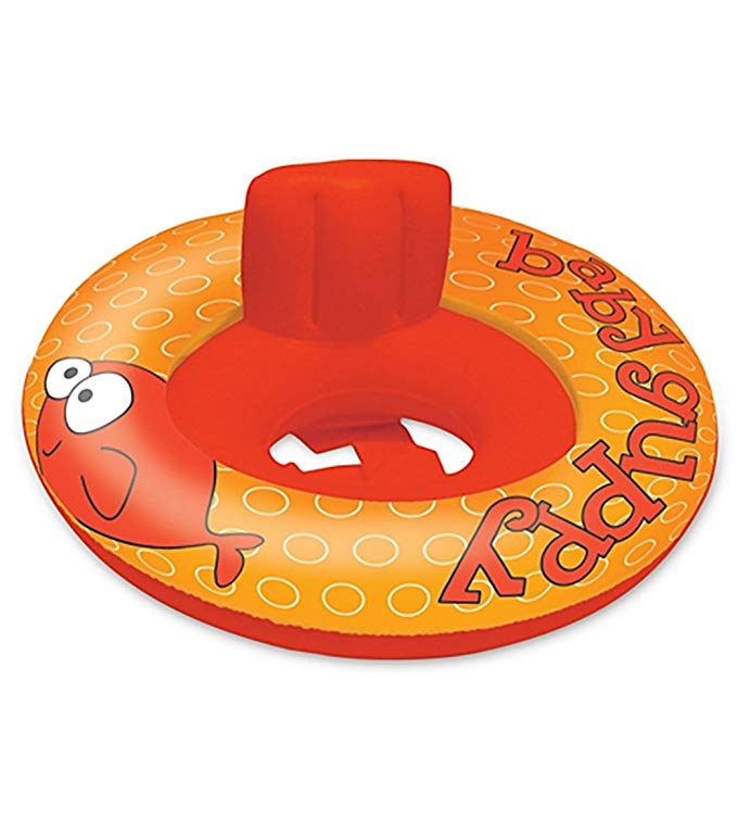 Under The Sea Baby Sitter Pool Tube Color: Orange