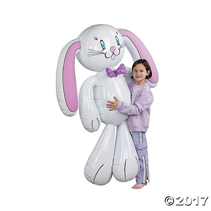 Easter Jumbo Vinyl Inflatable Bunny