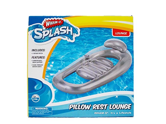 Wham-O Pillow Rest Lounge Swim Lounge Pool Lounge Float