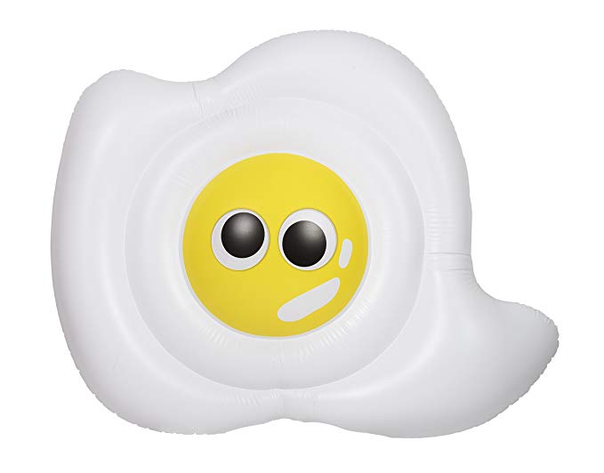 Pop Fix Giant Inflatable Sunny Side Up Egg Float,