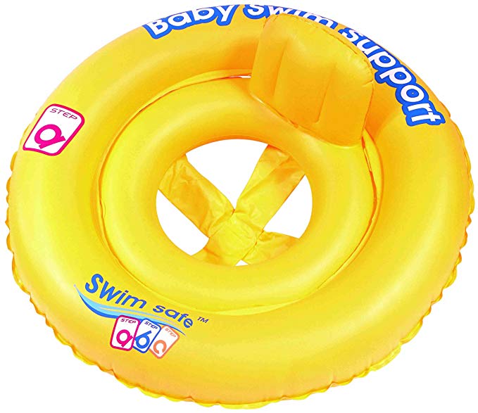 Swim Safe Double-Ring Baby Seat Inflatable Pool Float