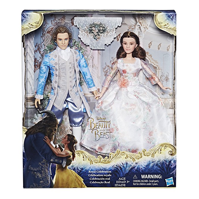 Hasbro 630509502288 Disney Beauty and The Beast Royal Celebration Princess Doll ~ Belle and Prince