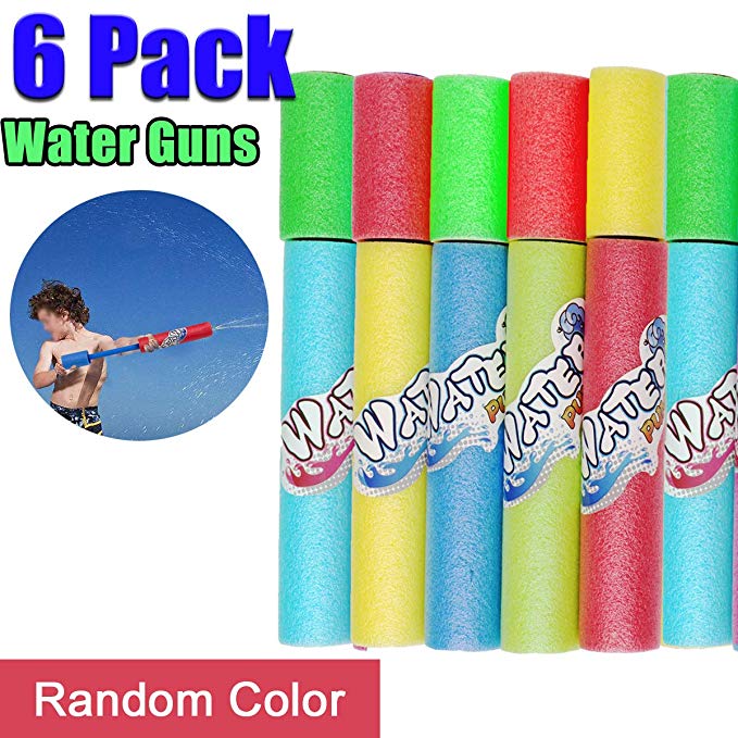 MarMoon Kids Water Guns, 6 Pack 14.5