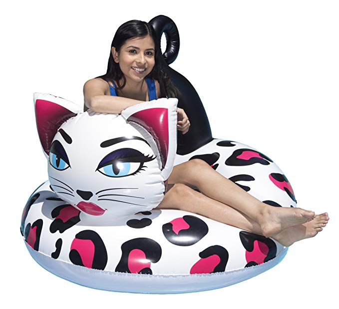 Poolmaster 48-Inch Swimming Pool Tube Float, Kitty