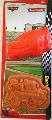 Disney Pixar Cars Lightning McQueen and Mater Sand Molds Set