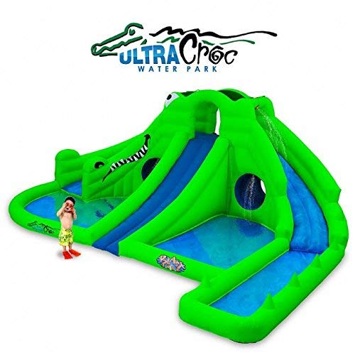 Blast Zone Ultra Croc Huge Inflatable Water Park