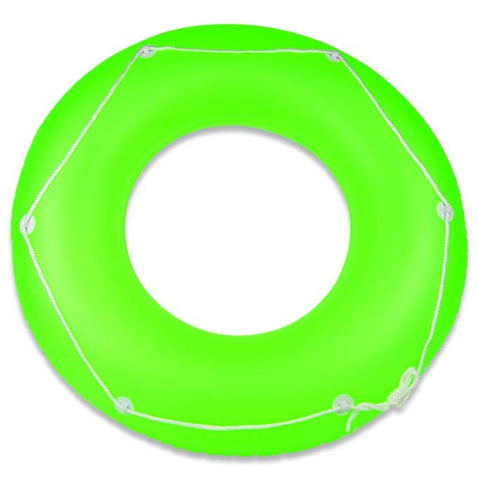 Poolmaster Neon Frost Swim Tube, Green