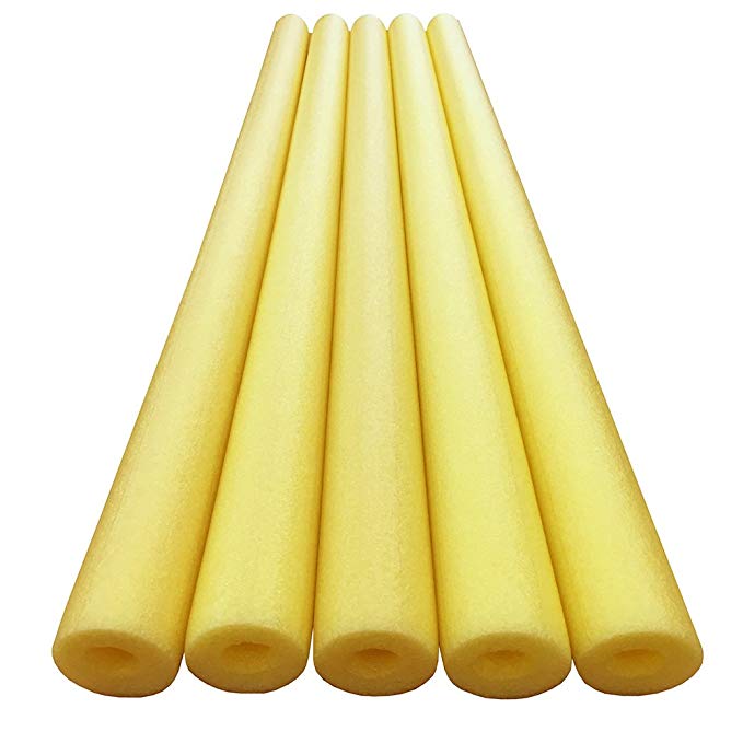 Noodle Builder 5 Pack of 52 Inch Noodles Yellow