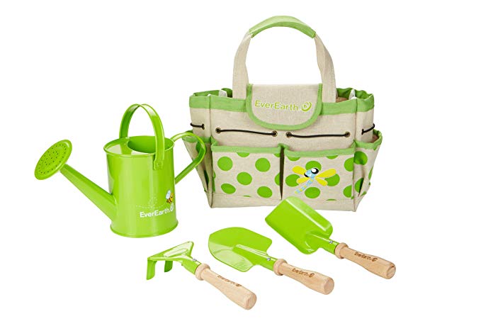 EverEarth Childrens Gardening Bag With Tools EE33646